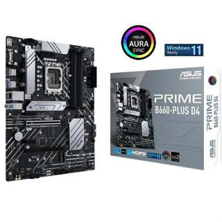 [現貨促銷]盒裝Asus/華碩PRIME B660-PLUS D4臺式機電腦主闆支援12-14代CPU