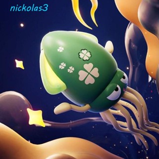 NICKOLAS跳舞章魚玩具,塑膠互動式爬行互動章魚玩具,可充電式模擬搖擺走路跳舞章魚兒童幼兒