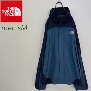 THE NORTH FACE 北面 夾克外套 綠色 尼龍 海軍藍 男用 日本直送 二手
