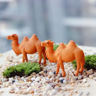 迷你駱駝沙漠模型家居沙盤盆景擺設造景小動物場景裝飾品廠 Mini Camel Desert Micro Landscap
