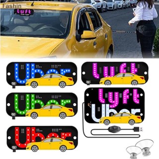 【FG】 LED 燈標誌汽車出租車擋風玻璃燈標誌 USB 汽車 LED 標誌帶吸盤滾動 LED 顯示板控制柔性數字標誌