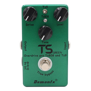 Demonfx新版TS GREEN吉他效果踏板組合TS9和TS808過載助推器