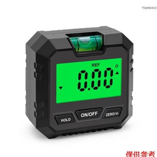 Winn 磁性數字角度計絕對和相對測量角度和坡度轉換傾角儀 LCD 顯示屏,帶背光多功能傾角儀