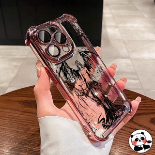 哥特式安全氣囊手機殼適用於 iQOO Z10 Turbo Pro Z9 Lite Turbo Z9X Z8 Z7i Z5