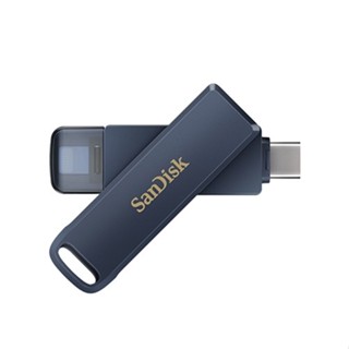 SANDISK Phone Drive 128GB Type-C/ Lightning雙用隨身碟藍 綠風潮