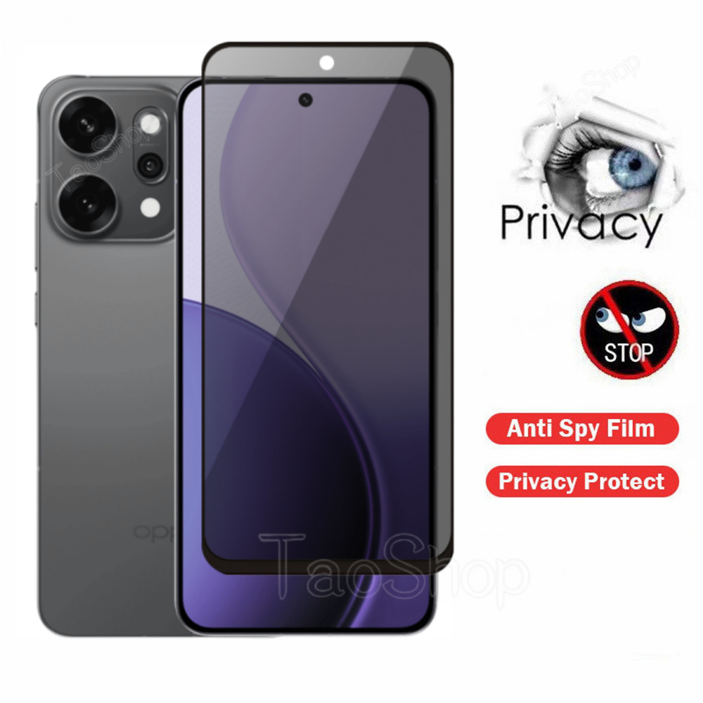適用於 Oppo Reno 14 pro 14pro 1 4 Reno14 pro Reno14pro 隱私屏幕前膜的防