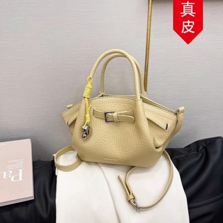 真皮熱門手提翅膀包包 女 2025新款夏季精緻爆款外出手提包 斜挎托特包