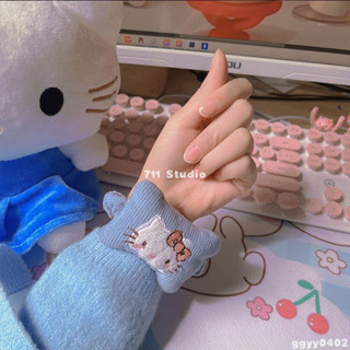 🚚臺灣出貨🖱 hellokitty滑鼠墊 護腕鍵盤手腕託迷你枕頭腕墊 腱鞘炎手帶學生成人 電腦桌護腕墊 電腦手託