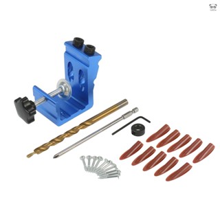 Geevorks 藍色 木工斜孔定位器 木工斜孔器定位器開孔鑽斜眼機 木工DIY工具