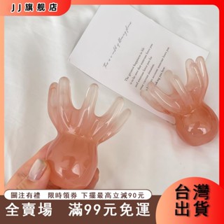 臺灣出貨 【30天熱銷9235件】小章魚按摩梳疏通經絡八爪魚梳舒緩頭皮按摩器嬰幼兒牙粉牙粉牙粉 2QIH