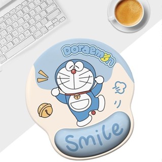 哆啦a夢滑鼠墊護腕護手腕託軟墊遊戲辦公立體辦公藍胖子卡通防水5.30哆啦a夢滑鼠墊護腕護手腕託軟墊遊戲辦公立體辦公藍胖子