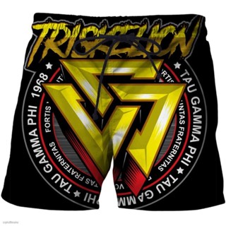 可訂製 3D列印 2025 新款三曲腿短褲 全昇華 3D 短版透氣夏季短褲