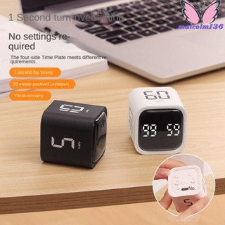 MALCOLM雙模式定時器,高效雙模式重力傳感器數字定時器,Usb-c充電Led指示燈烹飪倒計時機械