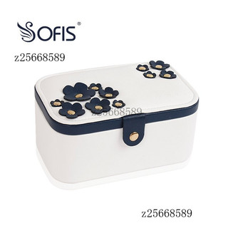 臺灣出貨🎀Sofis首飾盒首飾收納盒飾品收納盒項鏈盒公主歐式韓國手飾品簡約