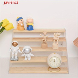 JAVIERS亞克力收納展示架,2/3/4/5層大容量人偶模型架子,透明香水可拆卸的毛絨公仔展示架