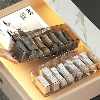 數據線收納手機充電器充電線整理分格電源線分隔收納盒桌面整理盒充電線收納盒數據線收納盒電源線收納盒桌上收納
