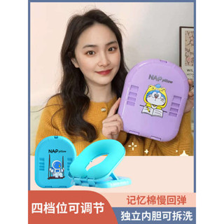 露營枕頭 趴睡墊 小枕頭 午睡枕小學生趴睡枕兒童午休枕頭教室桌上睡覺午睡神器趴趴枕抱枕