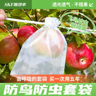 【優選】臺灣出貨⚡️ 蔬果套袋 防果蠅防蟲防鳥神器 透氣透光網袋 蘋果葡萄蔬菜套袋 家用尼龍防蟲保護袋【L】