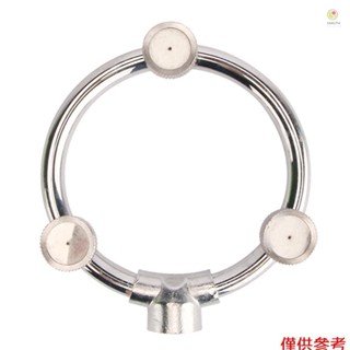 用於農業噴霧機的不銹鋼噴霧噴嘴配件均勻霧化多用途電動和手動噴霧器 3 種尺寸可供選擇