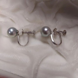 近全新 Mikimoto 耳環 珍珠 wg Akoya 金色 14k 白色 mercari 日本直送 二手