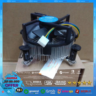 英特爾 風扇處理器INTEL原裝LGA 775 1155 1156 1151 CPU散熱器散熱器散熱處理器