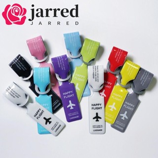 JARRED PVC 行李牌、登機牌地址標籤飛機行李箱標籤、軟信息卡飛機行李登機牌行李牌行李牌登機牌登機牌假日