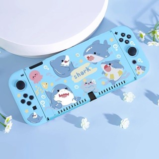 Jh* 適用任天堂switch保護套 Oled全包Switcholed可插座底ns2二代軟殼