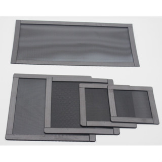 120x120mm 風扇防塵過濾網 PVC PC 電腦機箱側板散熱通風120x240mm磁性框架