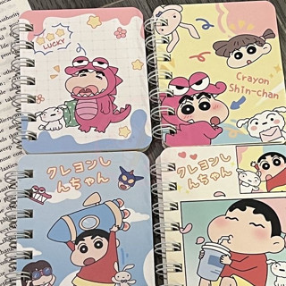 素·妍精品薈 卡通線圈本 A7記事本 日系可愛卡通 小號本子 mini便攜本 學生課堂筆記本臺灣出貨 臺灣熱賣 限時下殺