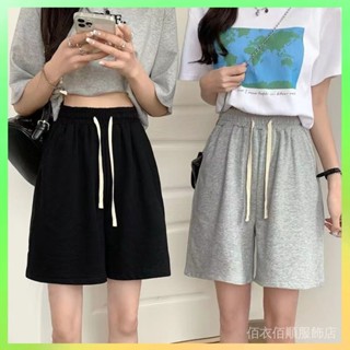 ❗️臺灣出貨 夏季2025新款韓版高腰休閒褲女寬鬆直筒五分褲顯瘦百搭運動褲短褲 限時特賣❗️B66-6-C2