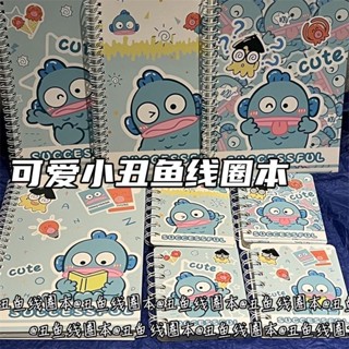 臺灣免運✨筆記本 A5線圈小丑魚ins加厚少女心可愛橫線本子高顏值筆記本學生記事本