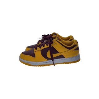 NIKE 耐吉 耐克 低剪裁運動鞋 Dunk Low 復古 _ 鄧克 羅 24cm 黃色 日本直送 二手