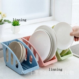 新品 免運🎀店鋪傢用塑膠碗碟架放碗櫃瀝水架碗架廚房用品置物架盤子碟子收納架