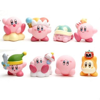 現貨 8款整套 多美 任天堂遊戲 星之卡比 柯比 kirby 瓦多迪 星之勇者 Q版公仔人偶模型玩具娃娃手辦擺件孩子禮物
