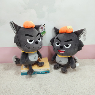 正版兒童禮物大號毛絨玩具抱枕玩偶小灰灰公仔玩具喜羊羊與灰太狼
