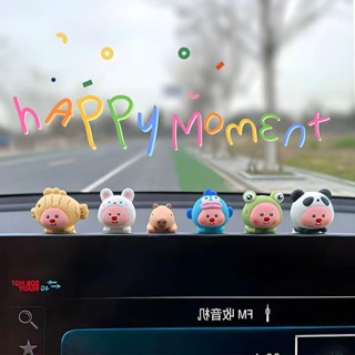 汽車螢幕擺件可愛loopy小海狸顯示屏車用超萌中控臺後照鏡裝飾汽車螢幕擺件可愛loopy小海狸顯示屏車用超萌中控臺後照鏡