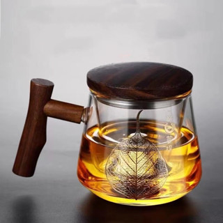 好物推薦 茶杯個人專用日式玻璃杯三件式耐熱茶水分離泡茶杯家用過濾花茶杯