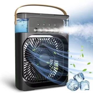 🥇現貨速發🥇超強製冷桌面小風扇噴霧空調扇降溫神器冷風機宿舍小型USB電風扇