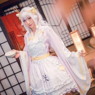 料理次元米飯娘COS服 白米飯COS服 COSPLAY表演服