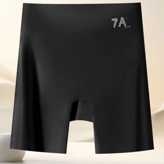 愛依依 安全褲 塑身褲 內褲 M-3XL新款三合一不卷邊收腹提臀冰絲打底短褲-4794.