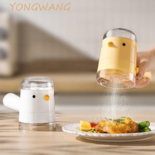 YONGWANG卡通調料器,雞形創意調味瓶容器,定量測量家用可補充裝燒烤調味瓶燒烤工具