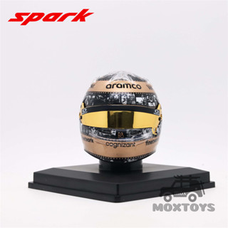 Spark 1:5 Femando Alonso-墨西哥 GP 2024 頭盔模型