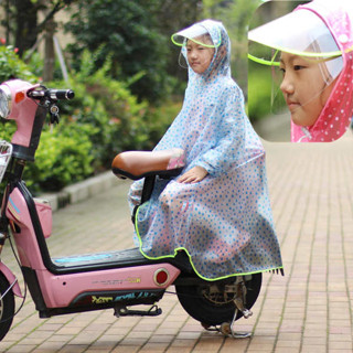 可愛 兒童雨衣 輕便雨衣 兒童雨衣小學生女童大童男童雨披學生帶書包位加厚電瓶車加大遮腳