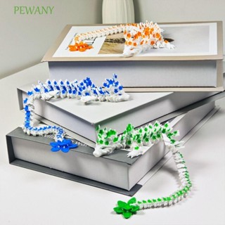 PEWANY3D列印龍,可旋轉模擬眼3D列印的骰子龍,靈活的雷射櫻花龍3D鉸接式龍玩具