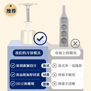 月餅模具家用手壓式印具綠豆糕輔食壓花模#月餅模具家用手壓式印具綠豆糕輔食壓花模