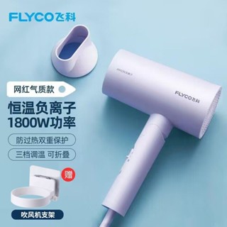 ⭐臺灣現貨⭐飛科吹風機家用負離子大功率1800W電吹風可摺疊式冷熱風風筒博銳