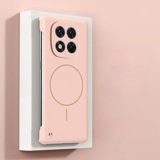 REDMI XIAOMI 適用於小米紅米 Note 14 Pro Plus 14Pro 5G 啞光超薄硬質 PC 磁性後