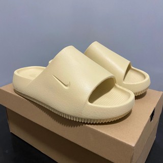 一體eva軟彈材質 Nike calm slide炒鷄軟輕便一字拖鞋 舒適百搭男女衕款涼鞋米色黑色戶外沙灘鞋 nk涼鞋夏