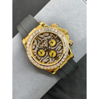 全自動 全自動機械錶 510 SJ出品 勞家 迪通拿係列 迪通拿"eye Tiger"虎紋麵腕錶。”[猛虎之眼]om6