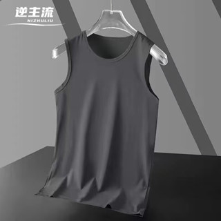 【現貨特價】深灰色XXL網眼背心 夏季百搭休閒內搭 日系簡約純色背心 美式基礎款坎肩 夏季男寬鬆無袖上衣 運送速乾背心